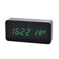 Relógio Despertador Digital LED com Temperatura
