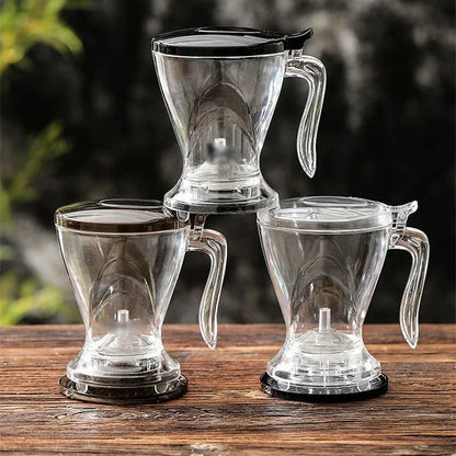 Cafeteira Pour Over de 600ml, Resistente a Frio e Calor, com filtro removível, infusor para Café e Chá.