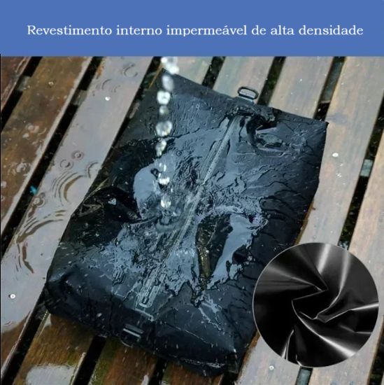 Bolsa de compressão a vácuo de 17 litros com bomba de ar, reutilizável, para viagens, armazenamento, mochila de compressão para uso externo e bagagem.