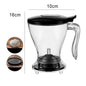 Cafeteira Pour Over de 600ml, Resistente a Frio e Calor, com filtro removível, infusor para Café e Chá.