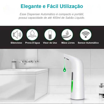 Dispenser Automático de Sabão Líquido por Aproximação